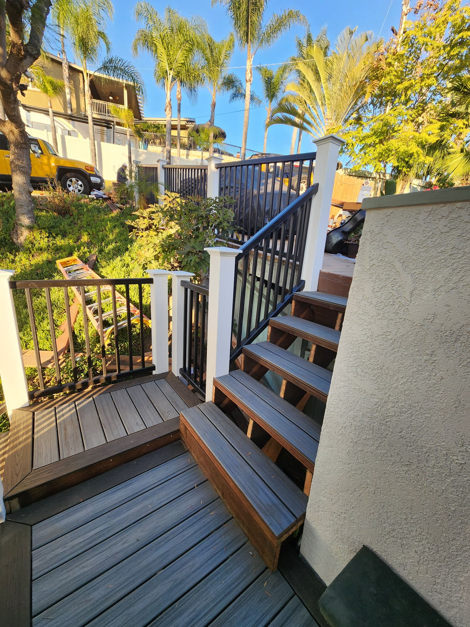 Gallery photos for Wooden Staircase and Walkway Installation in Spring Valley: Image #3