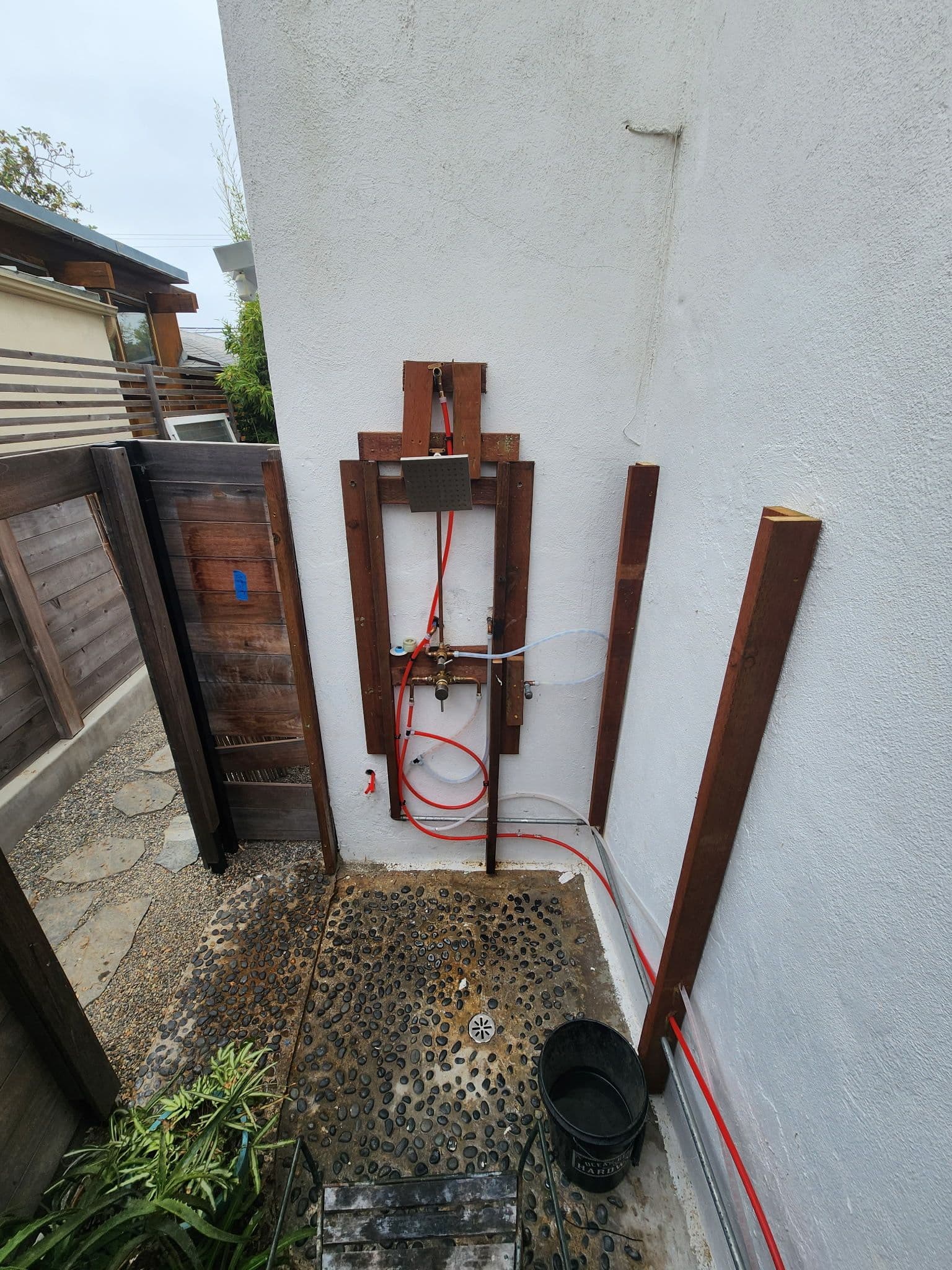Gallery photos for Ipe Outdoor Shower Built for Ocean Beach Living: Image #1