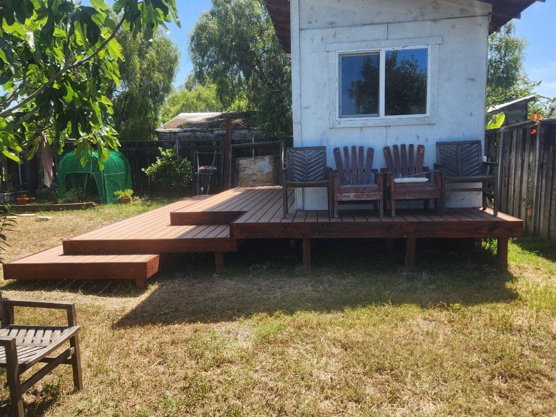Project Chic Multi-Level Wooden Deck in Encinitas CA image