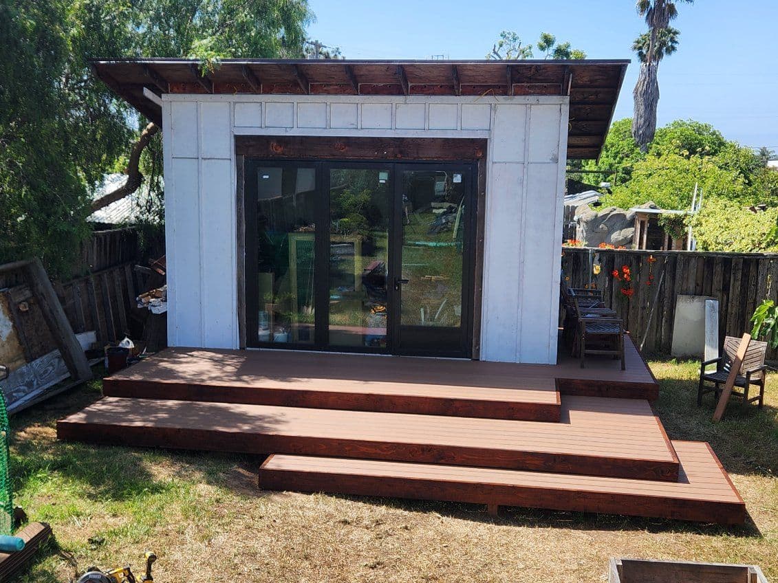 Gallery photos for Chic Multi-Level Wooden Deck in Encinitas CA: Image #2
