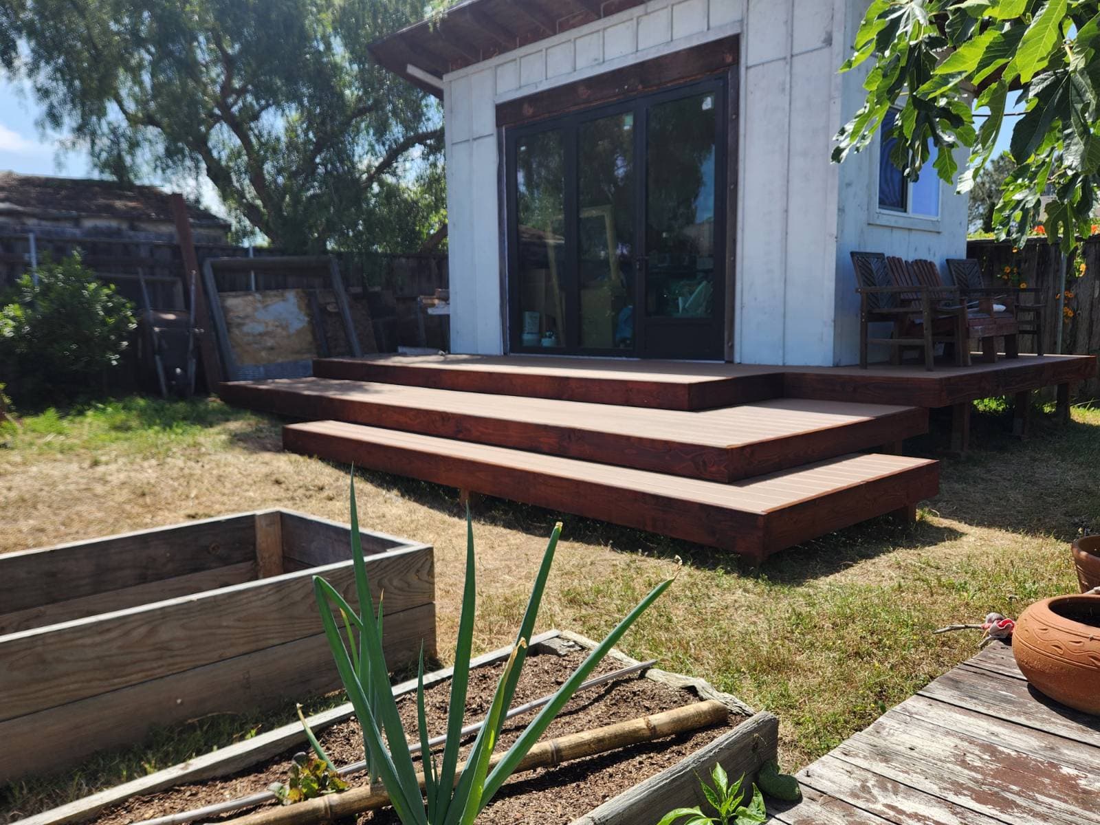Gallery photos for Chic Multi-Level Wooden Deck in Encinitas CA: Image #3