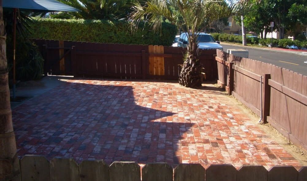 Charming Brick Patio Crafted in Solana Beach image