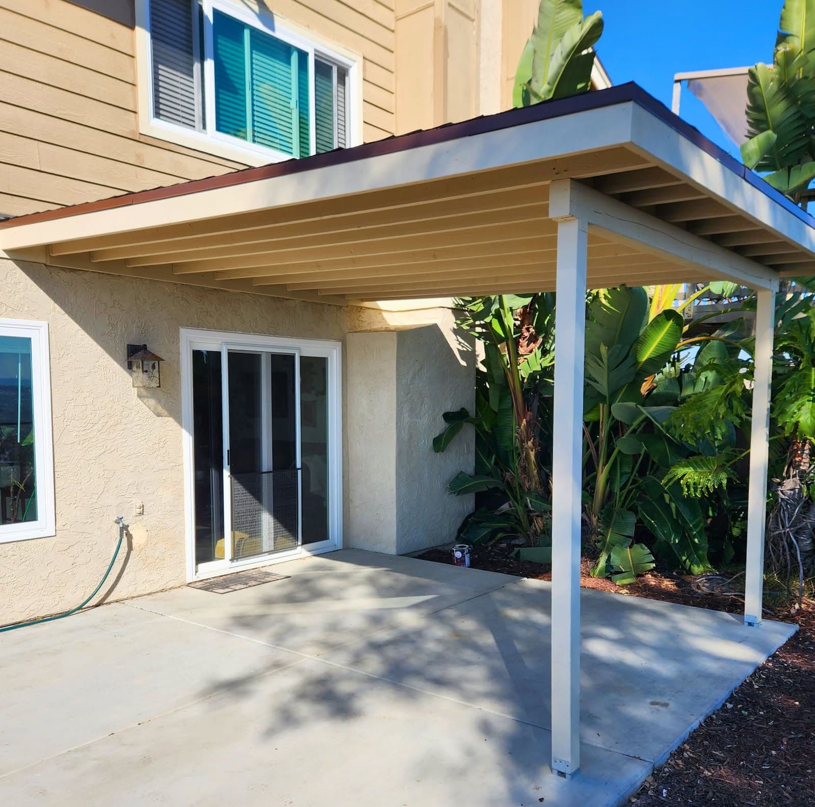 Gallery photos for Beautiful Patio Cover Crafted in Carlsbad: Image #1