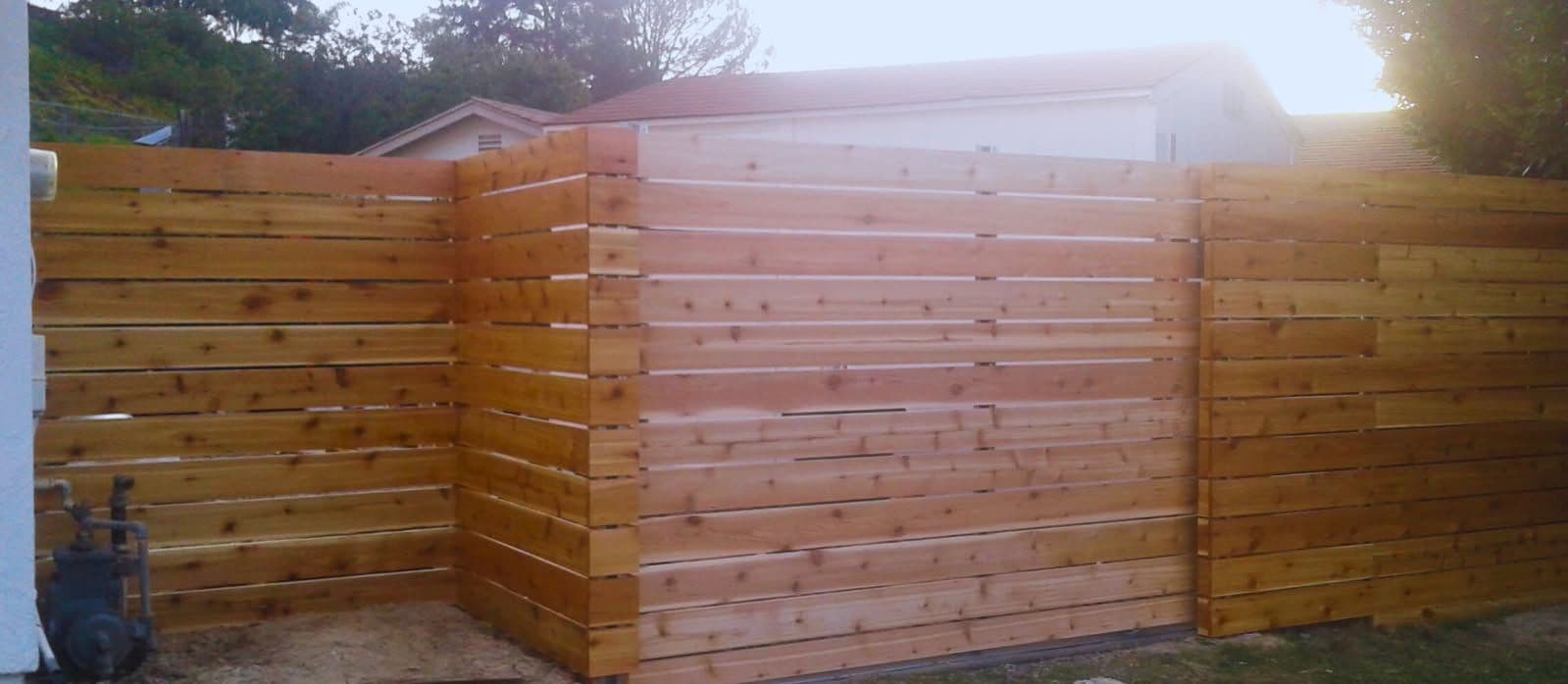 Gallery photos for Elevate Your Space with a Cedar Fence Install: Image #1