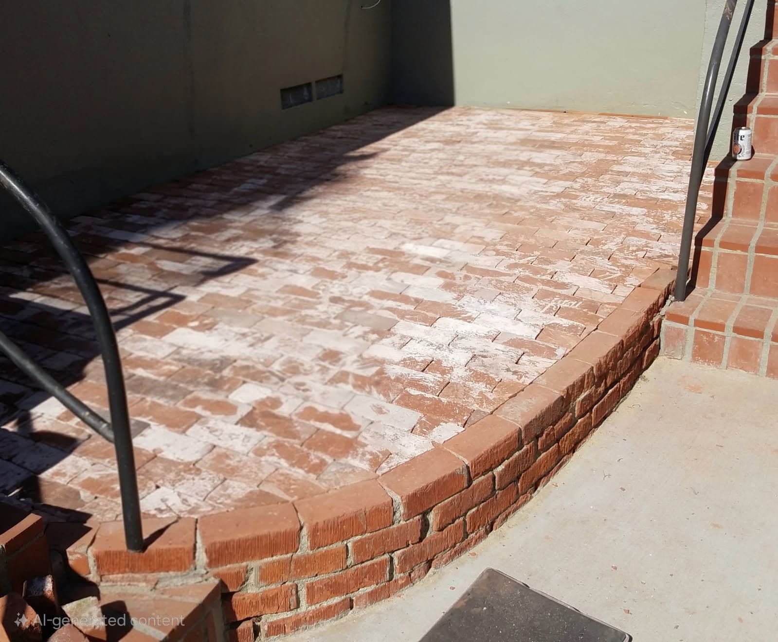Elegant Brick Patio Transformation in Solana Beach image