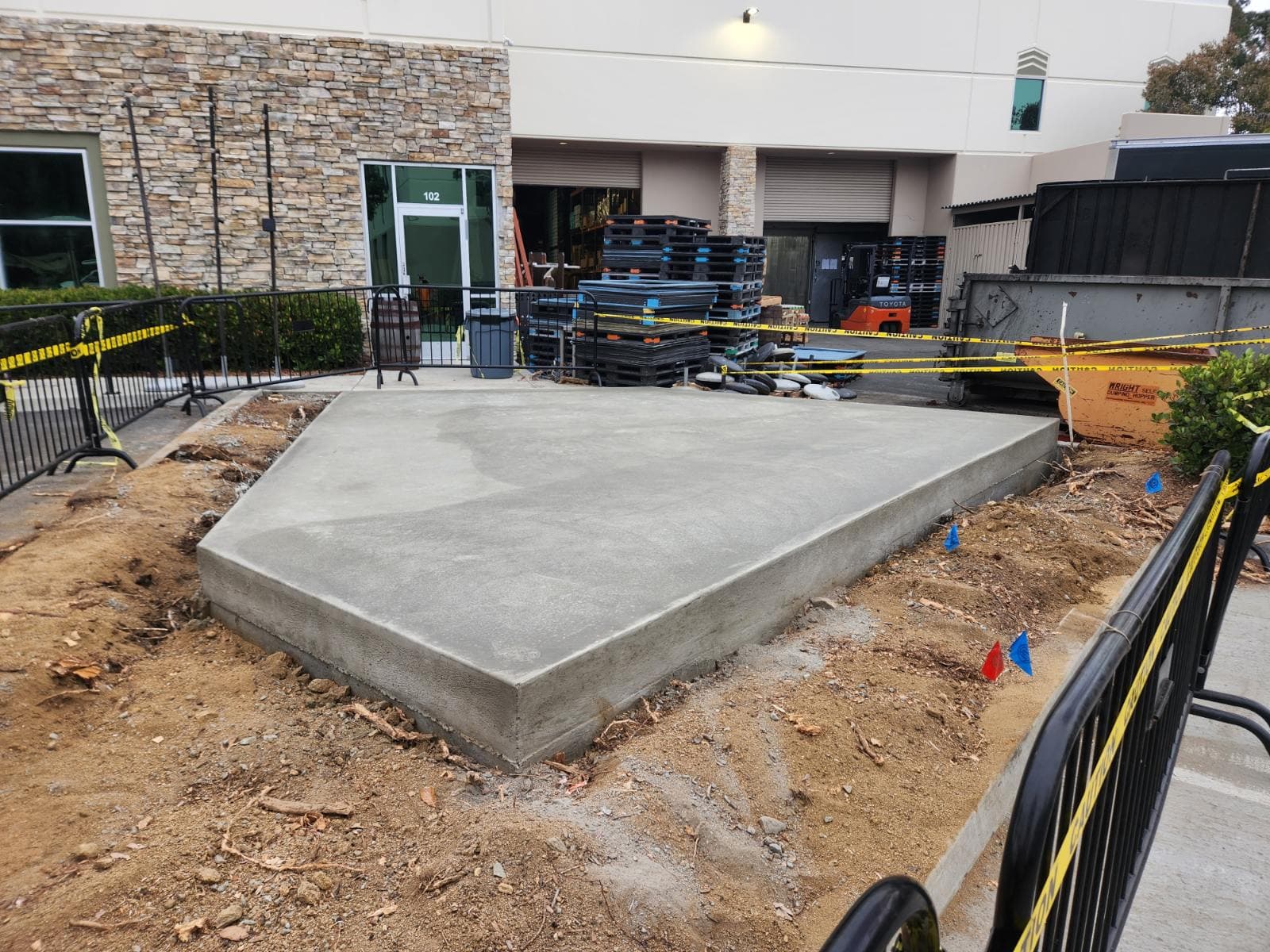 Gallery photos for Concrete Base for Brewery Silo in Vista CA: Image #2
